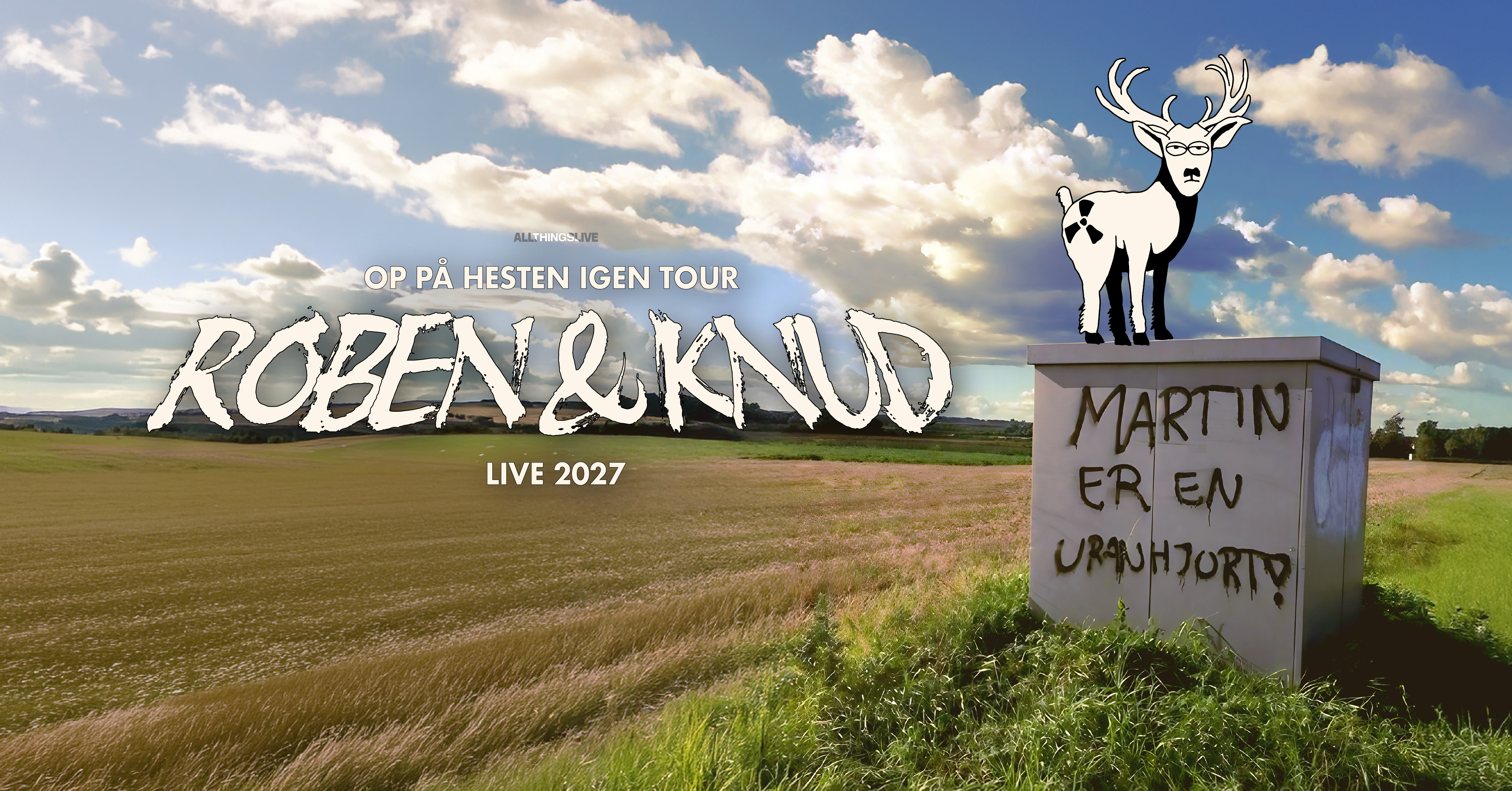 ROBEN & KNUD – LIVE TOUR 2027 15. januar kl. 20:00